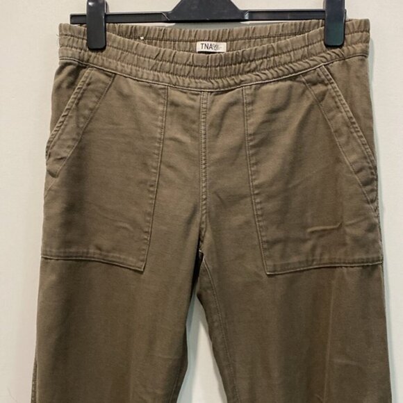 Aritzia TNA Green Relax fit Pant Size Small - Picture 4 of 13